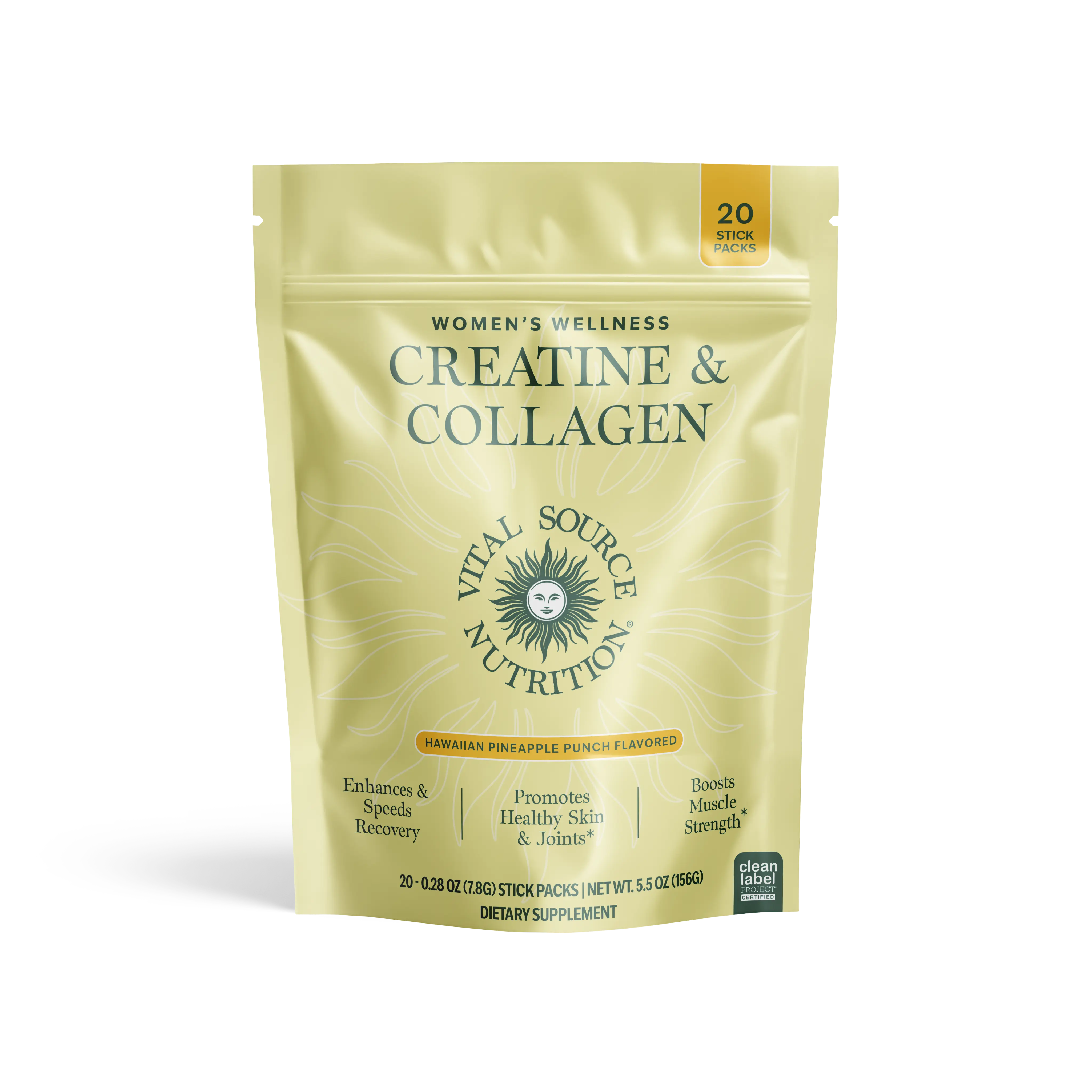 Creatine & Collagen Stick Packs - Vital Source Nutrition