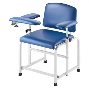 VEVOR Phlebotomy Chair, Blood Draw Chair with Adjustable Armrests and Flip Arm, 400LBS Loading Blood Drawing Medical Chair with Soft Padded Seat, Easy - to - Clean PVC Leather for Hospitals, Labs, ClinicsVEVOR Super Brand Day