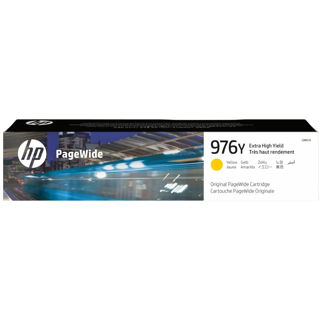 Original HP 976Y Extra High Yield Yellow Ink Cartridge, L0R07A