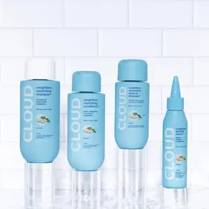 Cloud Haircare Nourishing Collection Bundle - Shampoo, Conditioner, Leave-In Detangler, Glossing Serum Radiant Glossy