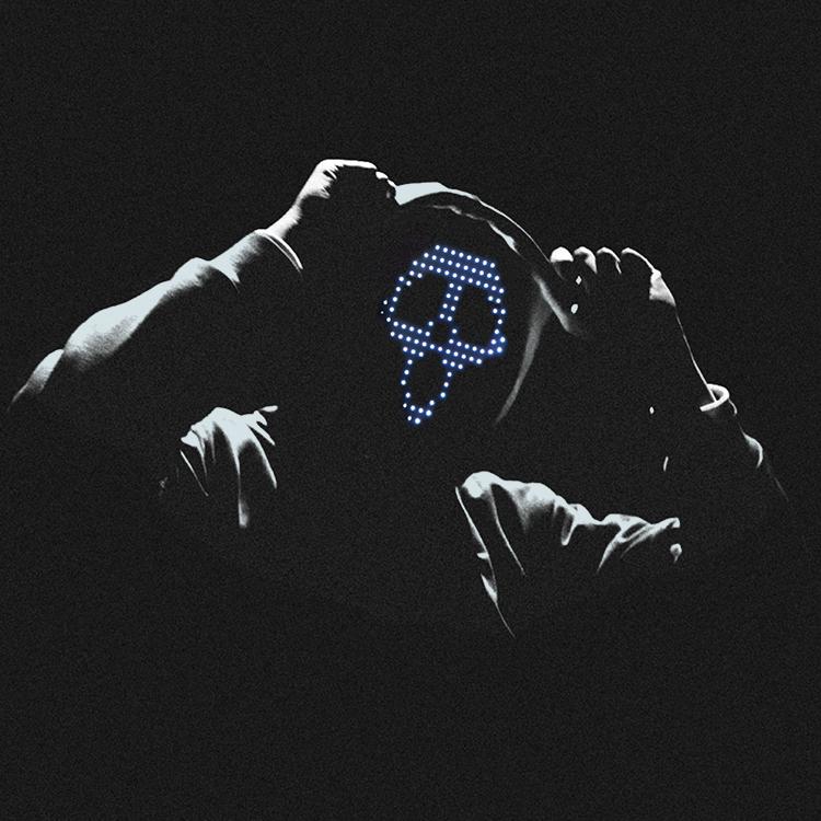 Halloween LED Mask with 50 Gesture Sensing Changeable Lighted Face, Unisex LED Transforming Masquerade for Costume Cosplay Party Plastic Rgb