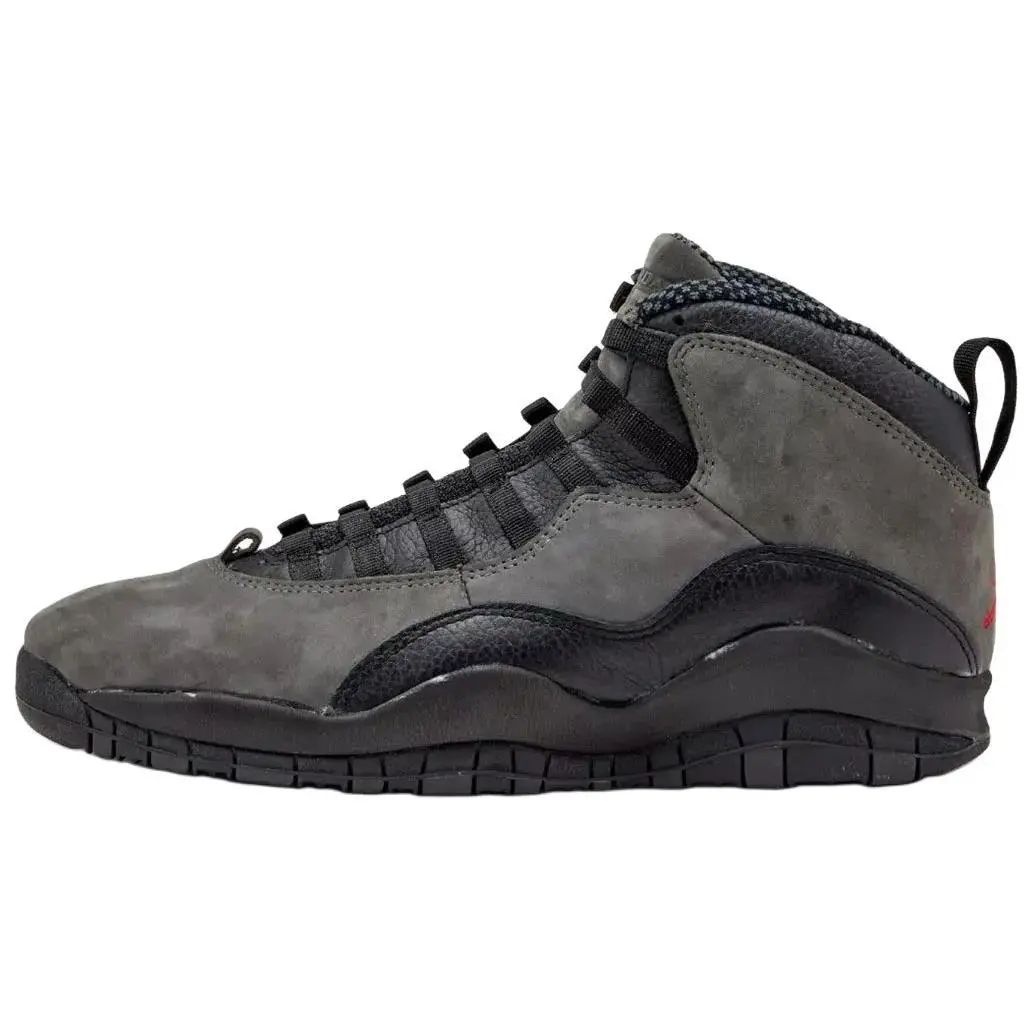 Jordan Air Jordan 10 Mid top Vintage Basketball Shoes Men's Black