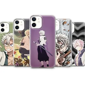 Demon Slayer Phone Case Sanemi Manga Compatible with iPhone 11, 12, 13, 14, 15, 16, 17 & Samsung S22 S23 S24 S25 – check our available sizes