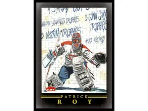 2022 Upper Deck Credentials Patrick Roy Provisions