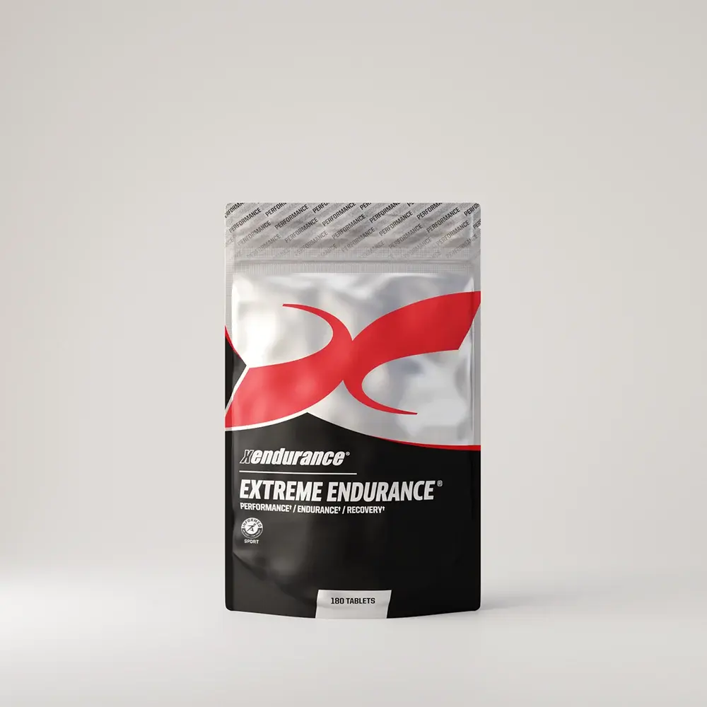 XENDURANCE Extreme Endurance - Certified Exercise Support Supplement, Sports Nutrition Supplement with Magnesium & Calcium, Pre-Workout and Post-Workout Supplement (180 Tablets, 30 Servings)