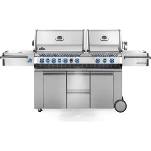 Patio Elegance Gas Grill Prestige PRO 825 RSBI with Power Side Burner and Infrared Features