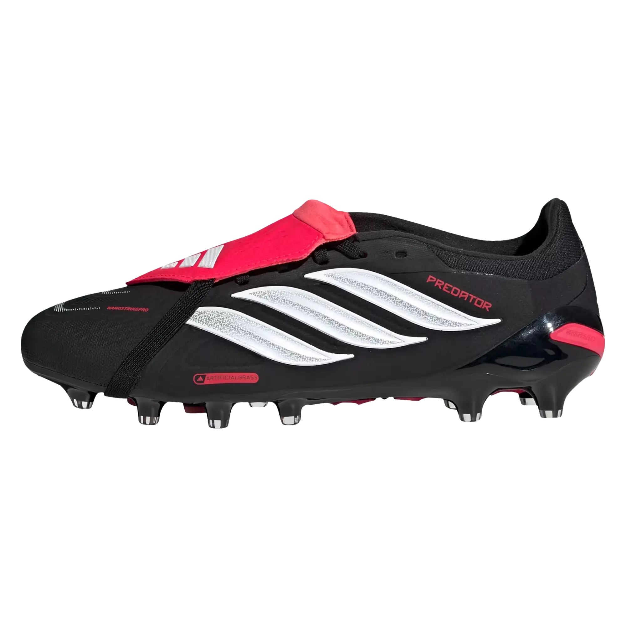 Predator Pro Fold-Over Tongue AG "Core Black Cloud White Lucid Red" KI6297