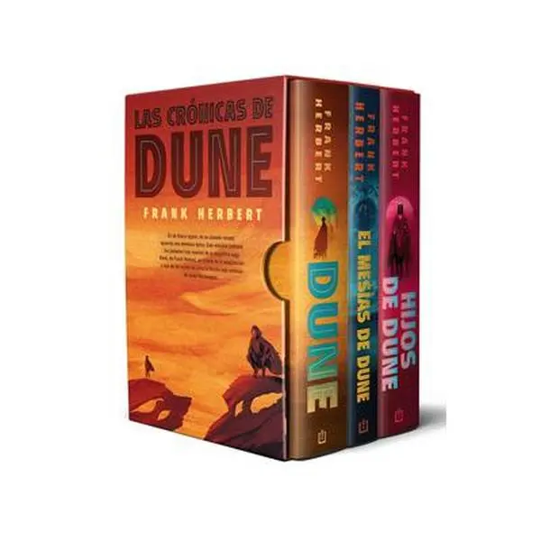 Estuche Trilogía Dune, Edición de Lujo (Dune; El Mesías de Dune; Hijos de D Une) / Dune Saga Deluxe: Dune, Dune Messiah, and Children of Dune -- Frank Herbert, Mixed Media Product