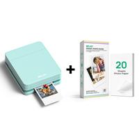 PP01 Green+20 Sticky Photo Sheets