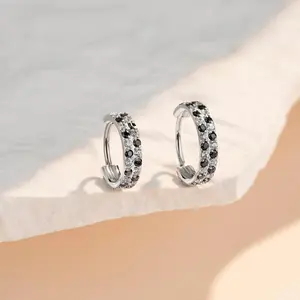 Summer Checkerboard Double Row Nose Ring Nose Piercing