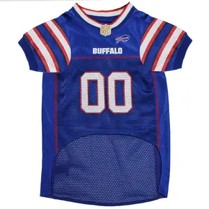 PETS FIRST NFL BUFFALO BILLS MESH JERSEY FOR DOGS PETS FIRST NFL BUFFALO BILLS MESH JERSEY FOR DOGS