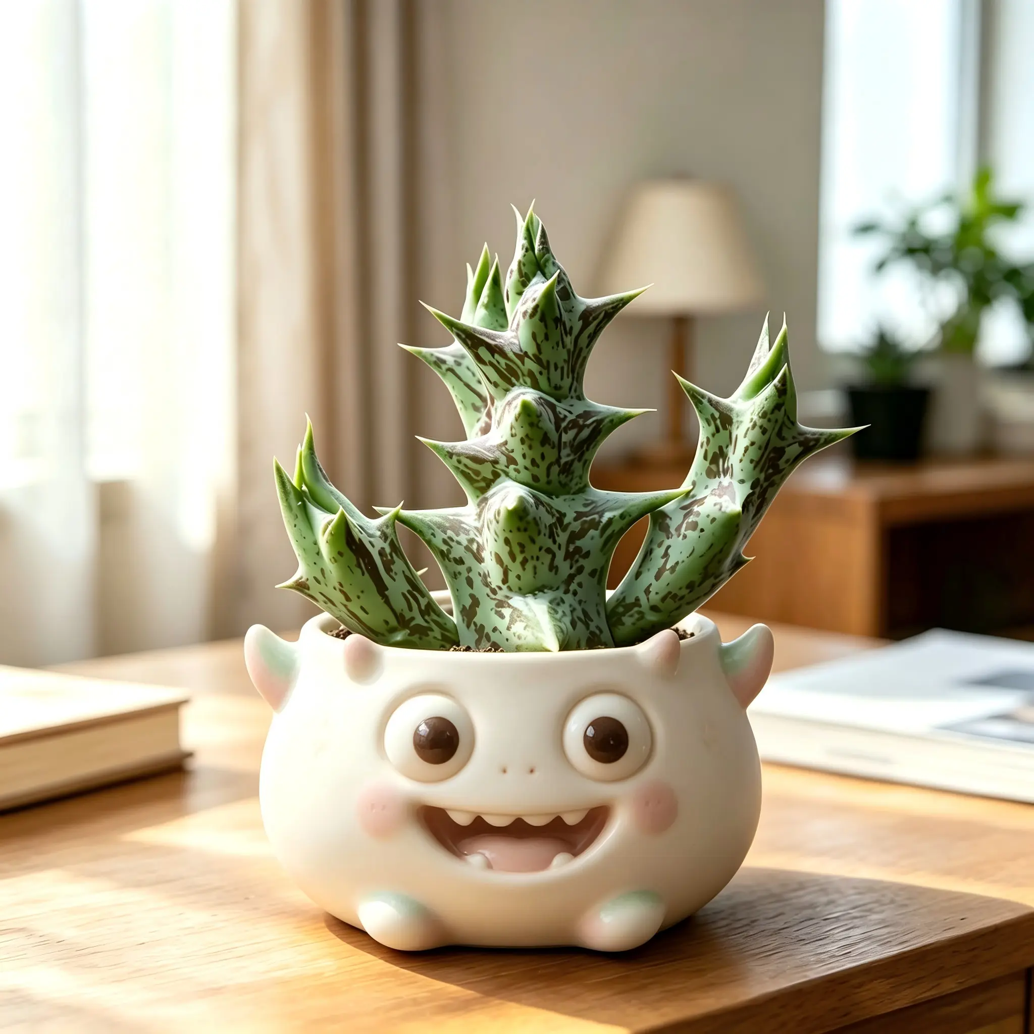 Live Caralluma Hesperidum Succulent - Indoor Home Decor Plant, Ideal for Succulent Enthusiasts, Great Gift for Beginners
