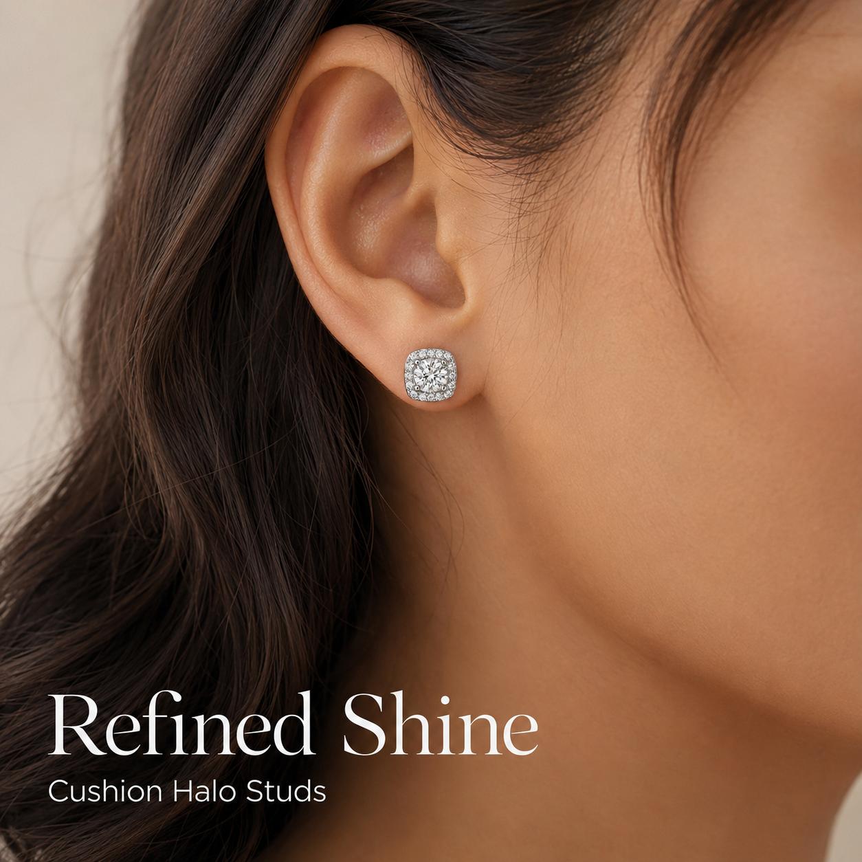 Unisex S925 Silver Cubic Zirconia Stud Earrings - Men's Accessories, Classic Elegant CZ Jewelry for Birthday, Wedding Wear, Everyday, Men's Earrings, Daily, Artificial Diamond Earrings