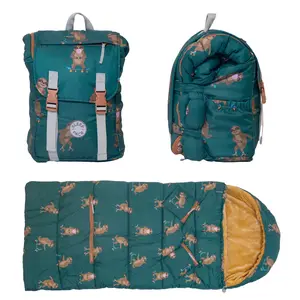Sleep-N-Pack™ – Little Kid Sleeping Bag | Pals in Print: Skating Sloths