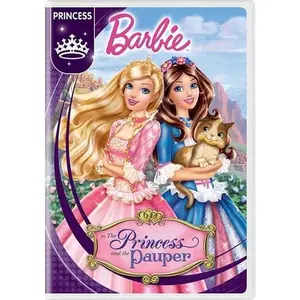 Barbie as the Princess and the Pauper  [DVD Video Disc] Snap Case