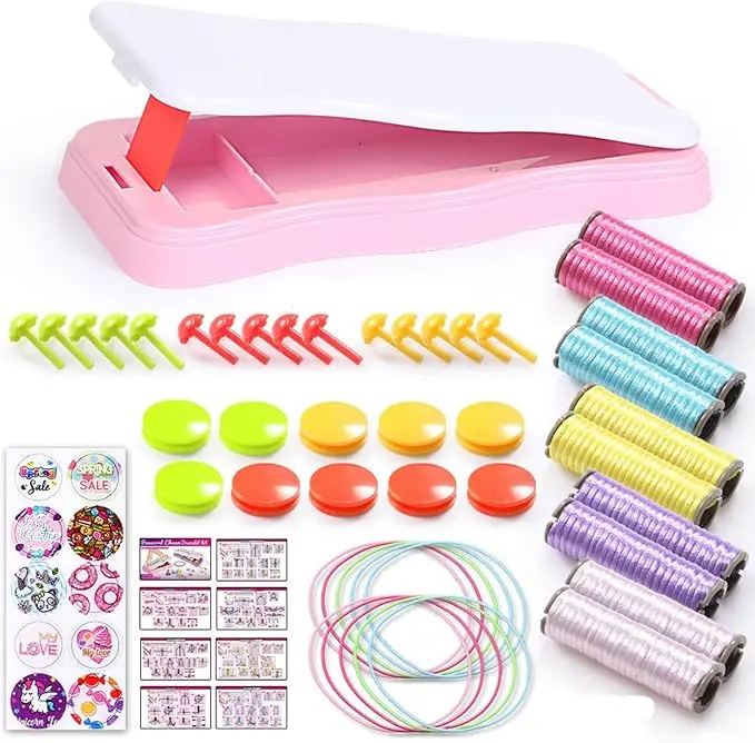 DIY Jewelry Making Friendship Bracelet Kit for Girls 8-12 - Ideal Birthday, Christmas Gift, Arts and Crafts Activity Toy