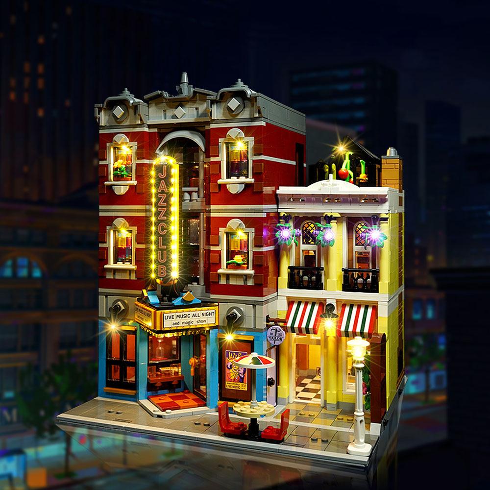 LYBMTWF LED Lighting Kit for LEGO 10312 Jazz Club Building Block Model Lighting(Classic Edition) | Easy Installation | The Perfect Birthday, Holiday, and Christmas Gift (Lights Only — LEGO Set Not Included)