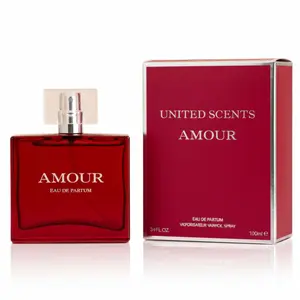 United Scents Amour Perfume 3.4FL.OZ - Captivating Citrus Fruity Scent with Black Currant Mandarin Orange & Bergamot Notes