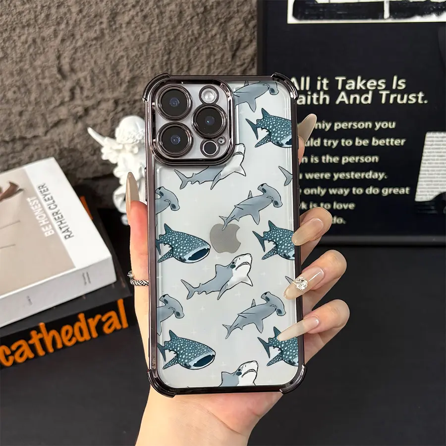 Aesthetic Pattern for iPhone Case: whale shark Environmental protection, oceans Luxury Design with Enhanced Protection The perfect gift for a holiday or birthday |for iPhone 16/15/14/13/12/11 Cellphone Smartphone tiktok shop deals iphone 14 cases