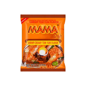 MAMA Thai Instant Noodles Tom Yum Shrimp Flavor 90g - Authentic Thai Spicy Soup