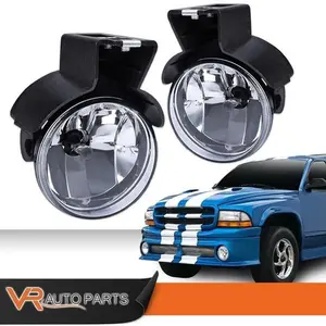 Fog Lamp Lights Fit For 1997-2000 Dodge Dakota 1998-2000 Dodge Durango W/ Bulb