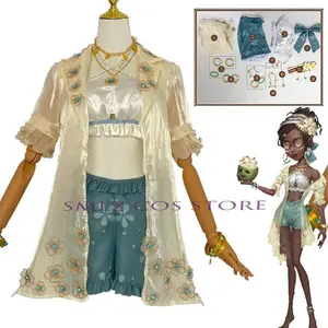 Enchantress Cosplay Game Identity V  Patricia Dorval Cosplay Costume Women Coconut Holiday Sexy Outfit Halloween Party Clothing