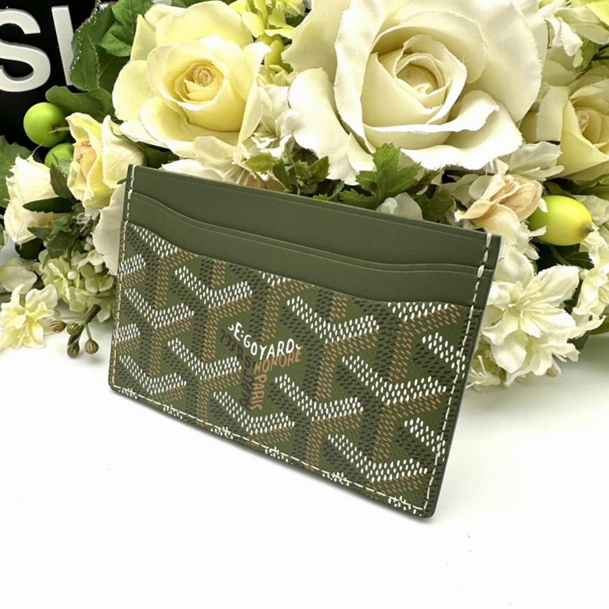 Pre-owned Goyard As Shown Shoulder Bags Saint Sulpice Card Holder 2120300018029