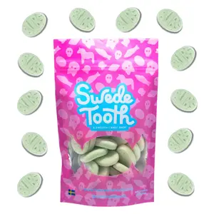 BUBS Sour Pear Swedish Candy-1/2lb bag- Swedish Candy- Soft Sour Candy