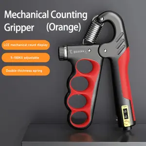 Grip Strength Trainer, Hand Grip Exerciser Strengthener with Adjustable Resistance 11-132 Lbs (5-60kg), Forearm Strengthener, Hand Exerciser for Muscle Building and Injury Recover