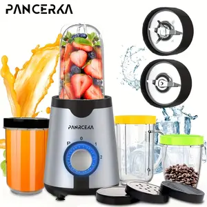 PANCERKA Smoothie Blender, Personal Portable 3-Speed Blender with Portable Blending Cup and Multiple Accessories, Blenders for Kitchen