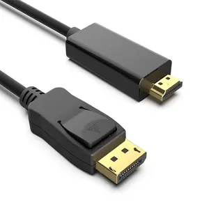 4K DisplayPort to HDMI 6  , -Directional DP 1.2  to HDMI 1.4 Screen  Plated Cord for , , ,  and Other Brands