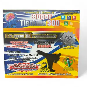 Super Tiamina 300 Ampolleta Bebilble 10 vials Super Tiamina 300 Ampolleta Bebilble 10 vials