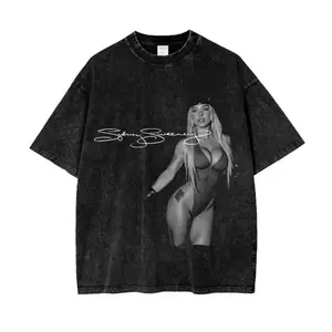 2025 #SYDNEY #SWEENEY Wash tee, y2k graphic, Rap hiphop tee, Music shirt, Graphic tee, vintage clothing, fan music merch, tour shirt