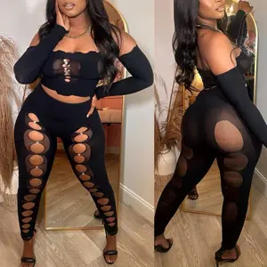 Mesh legging set