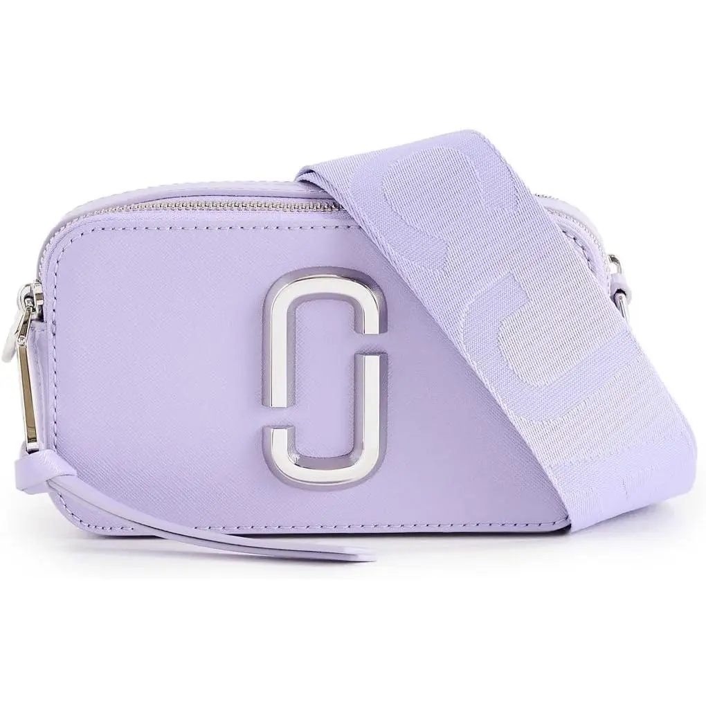 Marc Jacobs The Solid Snapshot Crossbody Bag - Lilac 2S4HCR073H02-533 Marc Jacobs The Solid Snapshot Crossbody Bag - Lilac 2S4HCR073H02-533