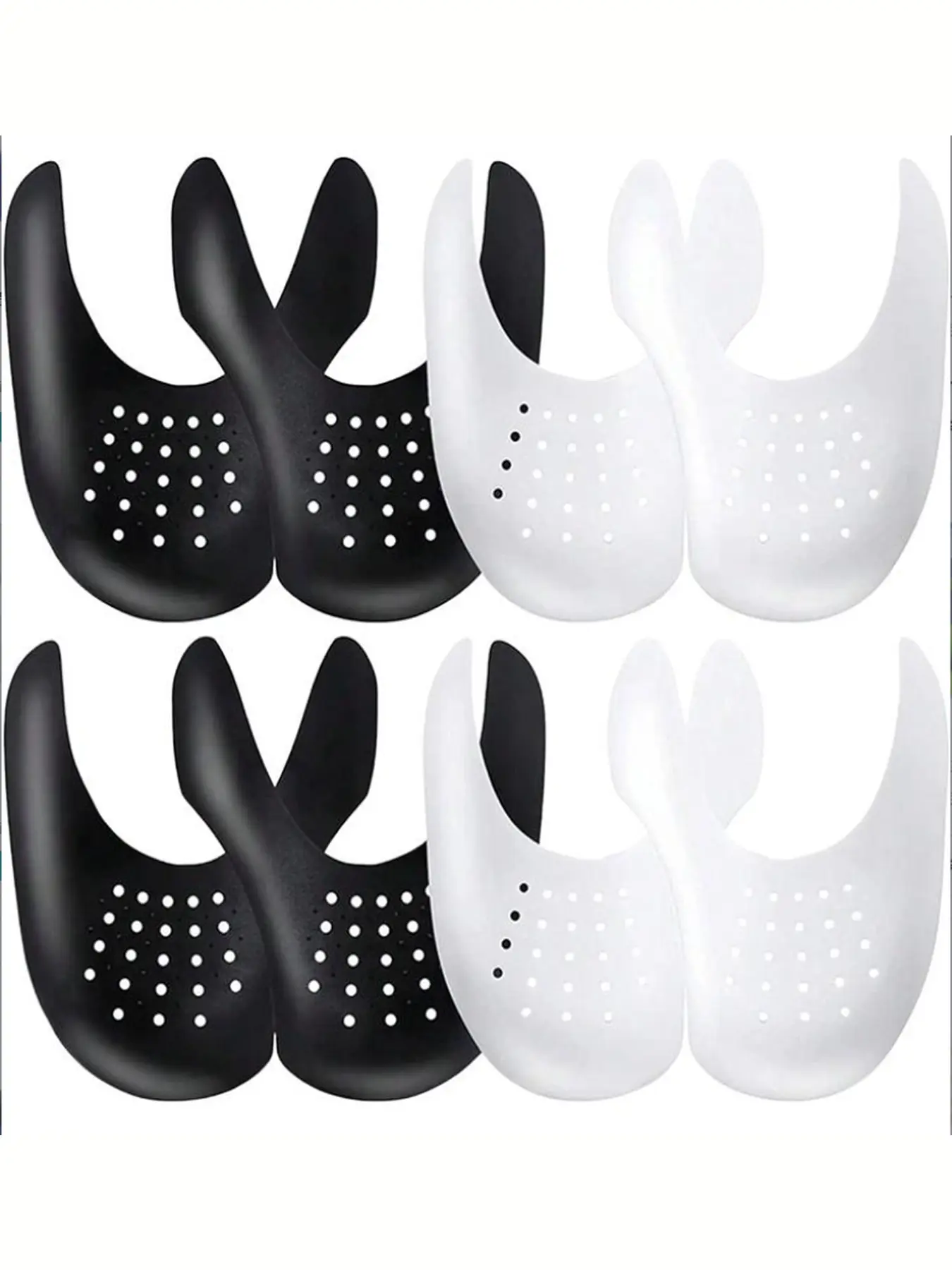 3 Pairs Anti-Wrinkle Shoe Protectors, Shoe Crease Protectors, Footwear Crease Guards, Protector For Shoes, Prevents Sports Shoes Wrinkles, Men Size 7.5-12, Women Size 5-8.5, Footwear Protection, Sneaker Care, Shoe Maintenance, Shoe Guard, Shoe Insert