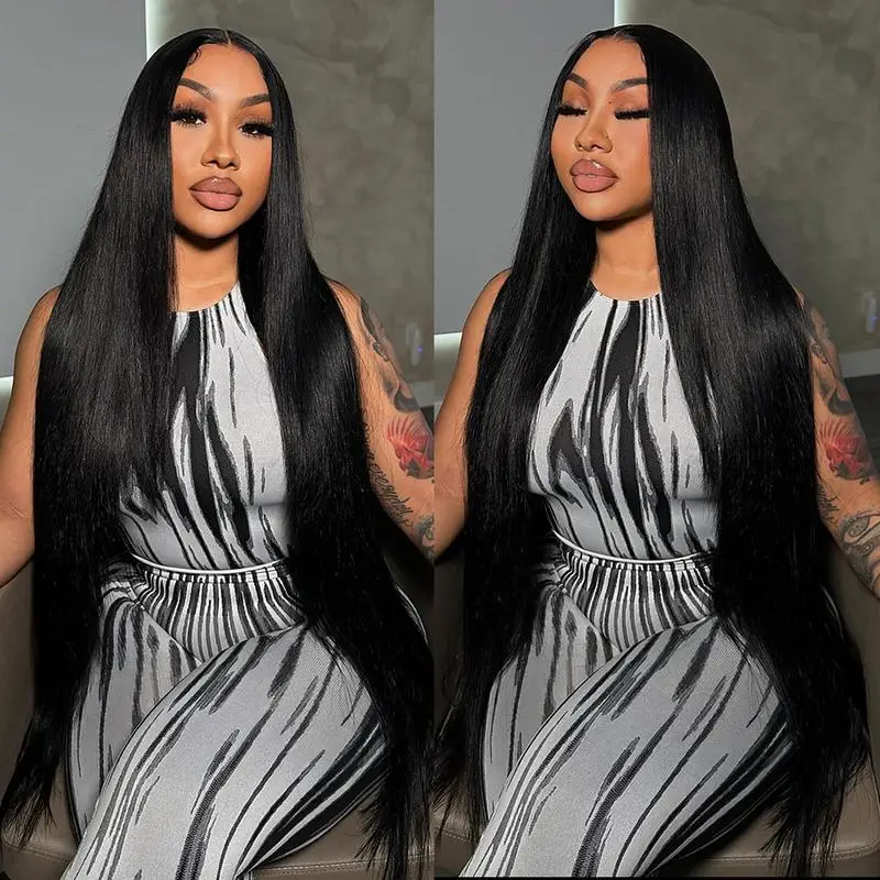 Simidola 13x6 HD Frontal Lace Wigs 220% Density 13x4 Human Hair Wig For Women Deep Wave Straight Body Wave Lace Wig