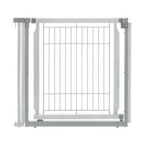 212 MAIN Richell Convertible Hardwood Door Panel - Door Access, Lockable Cap, Optional Add-On, Origami White, 33.9x1.4x31.5 in