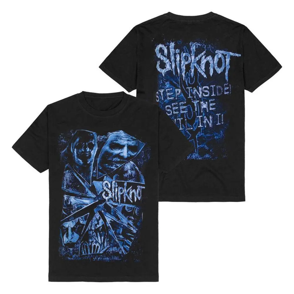 Slipknot Inspired Graphic Tee Unisex Casual Cotton T-Shirt Street Style