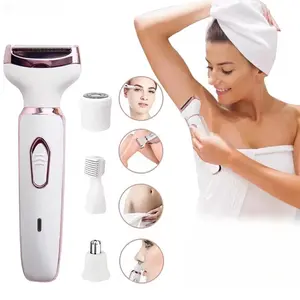 Women's Electric Razor Portable USB Rechargeable Trimmer for Eyebrows & Nose Hair Removal Facial Body Grooming Tool New Model Xinghao Sn-8866
