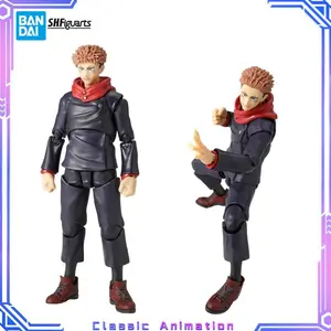 【Original】Bandai SHF Anime Spell Return Series Jujutsu Kaisen YUJI ITADORI [BEST SELECTION] Itadori Yūji Action Figures Ornament
