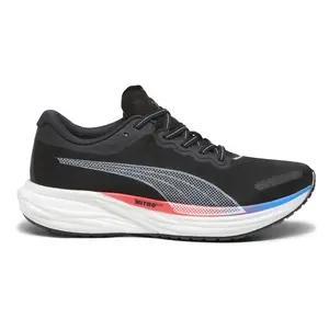 PUMA Mens Deviate Nitro 2 Running Sneakers Shoes - Black