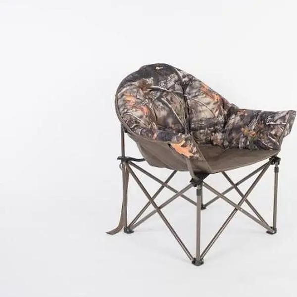 52285 Dog Bucket Chair for Large Dogs - Camo, Steel-Frame, Foam-Padded, Padded with Polyester Fiber, 300D Polyester Fabric with PU-Coated Cover