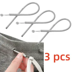 Efficient Threading Tool for Easy Sewing,Versatile Spring-Loaded Needle Threader for Home Use, Multi-Purpose Tool for Elastic Waistbands and Cords, Sewing Tools and Crafts Supplies, Sewing Accessories-MM1