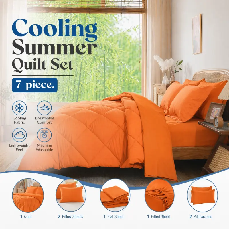 Burnt Orange - Fall Halloween Home Decor