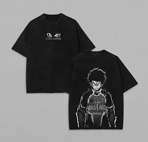 [Sale off up to 30%] Isagi Yoichi Blue Lock 2 Sides T- Shirt Featuring Isagi In Action, Soccer Anime-inspired Design, Soft Cotton Top Womenswear