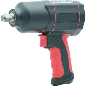 1/2-Inch Air  Wrench, Pneumatic Tool with 1180 Ft-Lbs Nut-Busting Torque, Heavy Duty  Hammer   for Automotive Repair, Tire Change and Shop Work, BW-112FN1