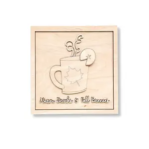 Fall Breezes Sign DIY Kit | 10" Square