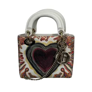 Pre-owned DIOR Leather Crossbody Bags Limited Edition Mini Lady DiorAmour Crossbody Bag