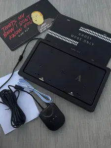 Customizable License Plate Flipper for Display Shows Only